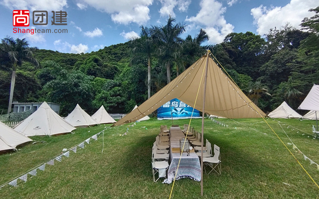 周末露營團(tuán)建，輕松一夏